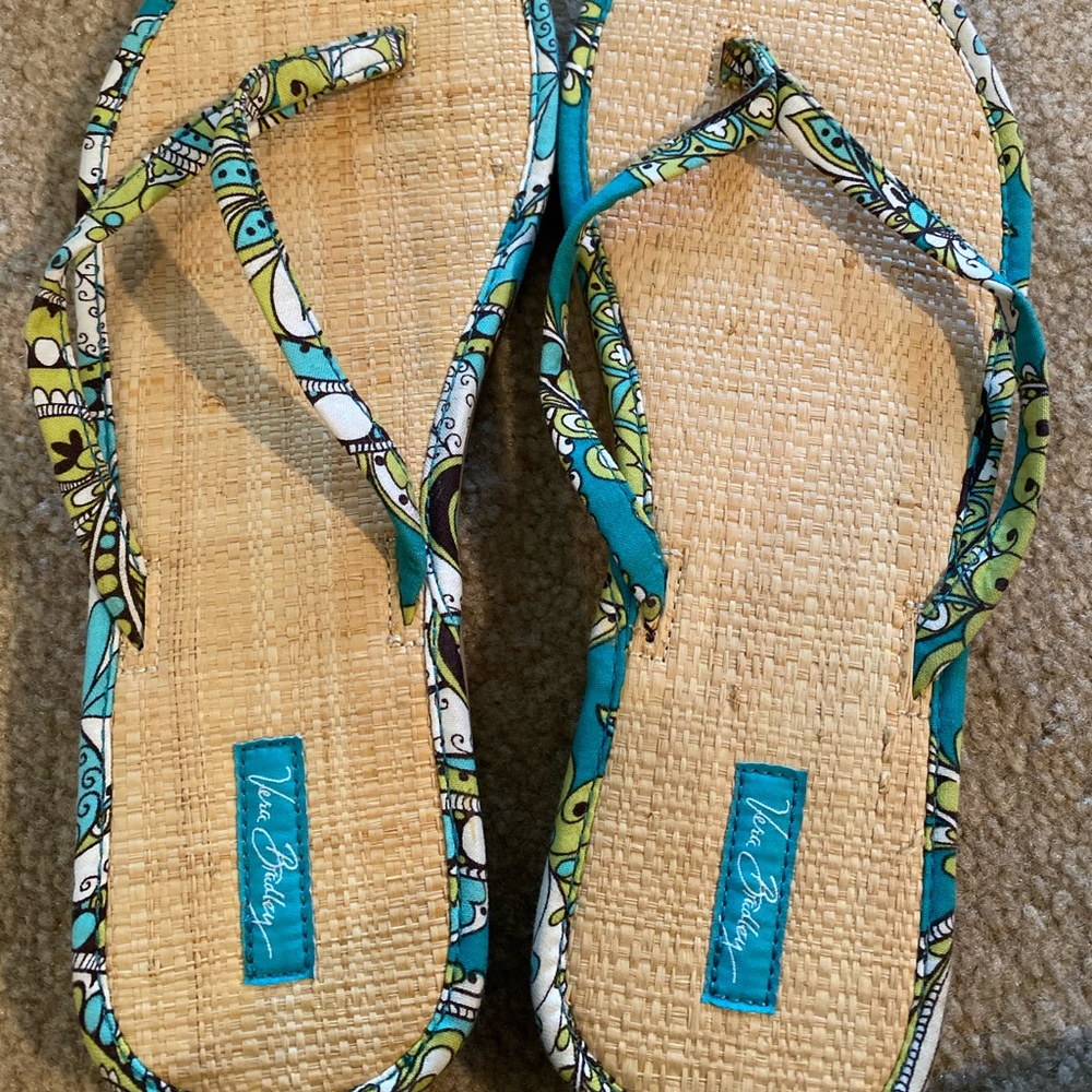 Vera Bradley flip flops!